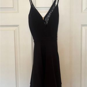 Dillard’s Black mini dress